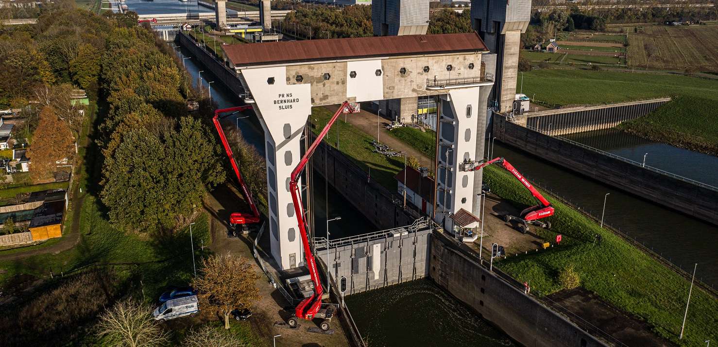 Betonnen constructies gerenoveerd